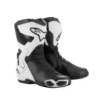 Stivali moto donna Alpinestars Stella SMX-6 V3 Drystar bianco