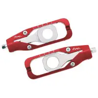 Tendicatena Lightech Honda CBR1000RR 2008 rosso regolabile in Ergal 7075
