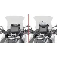 Traversino Givi FB9257  per cupolino con supporto GPS-smartphone