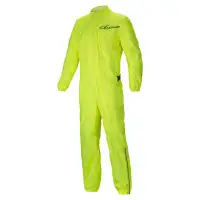 Tuta moto antipioggia estivo Alpinestars Hurricane Rain V2 giallo