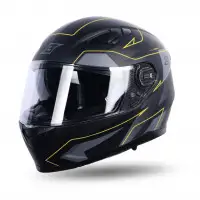 Casco integrale Befast VENTUS III Nero Giallo