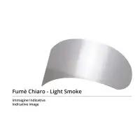 Visiera fumè chiara Airoh per MATHISSE M