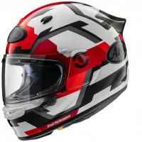 Casco Integrale Arai QUANTIC FACE in fibra Bianco Rosso