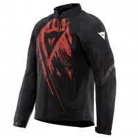 Giacca moto estiva Dainese HEROSPHERE Nero Rosso tarmac