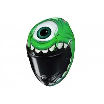 Casco integrale HJC RPHA 11 Pixar Mike Wazowski in fibra MC4 Verde