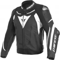 Giacca moto pelle estiva Dainese SUPER SPEED traforata Nero