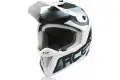 Casco cross Acerbis LINEAR Bianco Blu