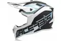 Casco cross Acerbis LINEAR Bianco Blu