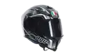 AGV K5 Hurricane full face helmet Gunmetal Black White