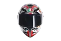 Agv K-3 SV rav full face helmet Black White Red