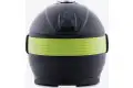 Casco jet Blauer HACKER in fibra nero giallo opaco