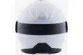 Casco jet Blauer HACKER in fibra bianco nero lucido