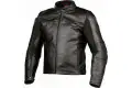 Summer leather motorcycle jacket Dainese Razon Black