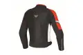 Dainese AIR-3 TEX motorcyle jacket black-red-white