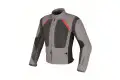 Dainese Air Tourer S-ST jacket castle rock-dark gull grey-red