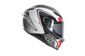 Agv Race Corsa Circuit full face helmet White Black Red