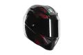 AGV GT Veloce TXT full face helmet Black Gunmetal Red