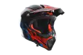 AGV AX-8 Carbon Carbotech cross helmet Orange Blue