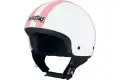 Caberg Cruiser Legend demi-jet helmet white-pink