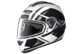 Nolan N63 Impulse fullface helmet white-black