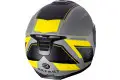 Casco modulare Befast Tank con doppia omologazione P/J Grigio Giallo