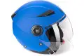 Casco jet Befast Sting Blu Opaco 