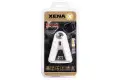 Xena x2 disc lock in stainless steel pin 14mm White