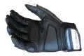 Befast Octan Evo summer leather gloves Black White Gray