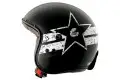 Caberg Freeride Soul jet helmet Matt Black White