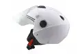 Casco demi-jet Befast Midi J bianco lucido