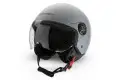 Casco jet Befast Rapid II doppia visiera Grigio Opaco