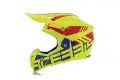 Off road helmet Acerbis Blackmamba Profile 3.0 Shiny Fluo Yellow blue