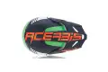 Off road helmet Acerbis Blackmamba Profile 3.0 Matt Blue orange Fluo