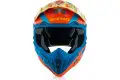Acerbis Impact 3.0 off road fiber helmet Orange Blue Yellow