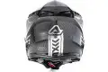 Acerbis IMPACT STEEL CARBON carbon cross helmet Silver