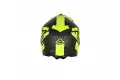 Acerbis IMPACT STEEL CARBON cross helmet in fluo Yellow fiber