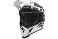 Acerbis STEEL CARBON cross helmet white black