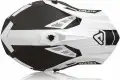 Acerbis STEEL CARBON cross helmet white black