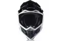 Acerbis  X-TRACK VTR cross helmet fiber white black 2