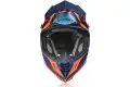 Acerbis X-Track VTR cross helmet fiber Blue Orange