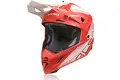 Acerbis X-Track VTR cross helmet fiber Red White