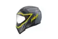 Casco cross Agv AX-8 Evo Naked Multi Karakum camo giallo fluo