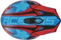 Acerbis IMPACT STEEL junior cross helmet Red Blue