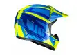 HJC CL-XY II BATOR kid off road helmet MC3H Blue light Blue fluo Yellow