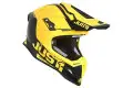 Just1 J12 Syncro cross helmet Yellow Carbon Matt