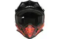 Just1 J38 KORNER cross helmet Orange Black