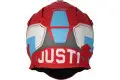 Just1 J38 KORNER cross helmet Blue Red