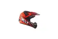 KYT cross helmet Cross Over Power black red