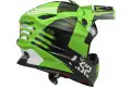 LS2 cross helmet MX456 Light EVO Rallie fiber Green Black
