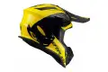 Ufo Plast Quiver Shedir cross helmet Yellow Black